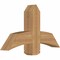 Ekena Millwork Bellingham Timber Gable Bracket, Western Red Cedar, 36"W x 21"H x 5 1/2"D x 5 1/2"F, 14/12 Pitch GBW036X21X0606BEL00SWR - alternate 4